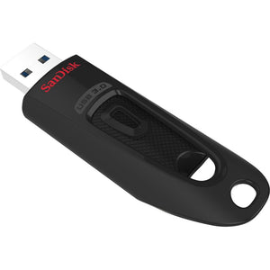 Sandisk Ultra USB Flash Drive, 256 GB, Black (SDCZ48-256G-A46)