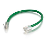C2G 04136 Cat6 Cable - Non-Booted Unshielded Ethernet Network Patch Cable, Green (10 Feet, 3.04 Meters)