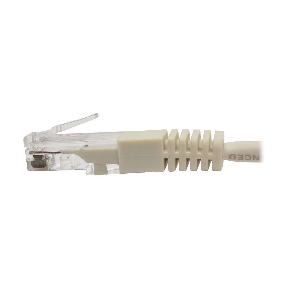 Tripp Lite N002-001-WH 1 Feet Cat5e Cat5 350MHz Molded Patch RJ45 Cable M/M (White)