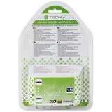 TECHly HDMI Switch, 5 Port HDMI Switch with Remote Control - HDMI Switches supports 2K, 1080p, 3D - HDMI and HDCP Pass-Through