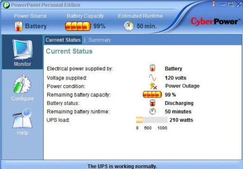 CyberPower Intelligent LCD UPS Compact
