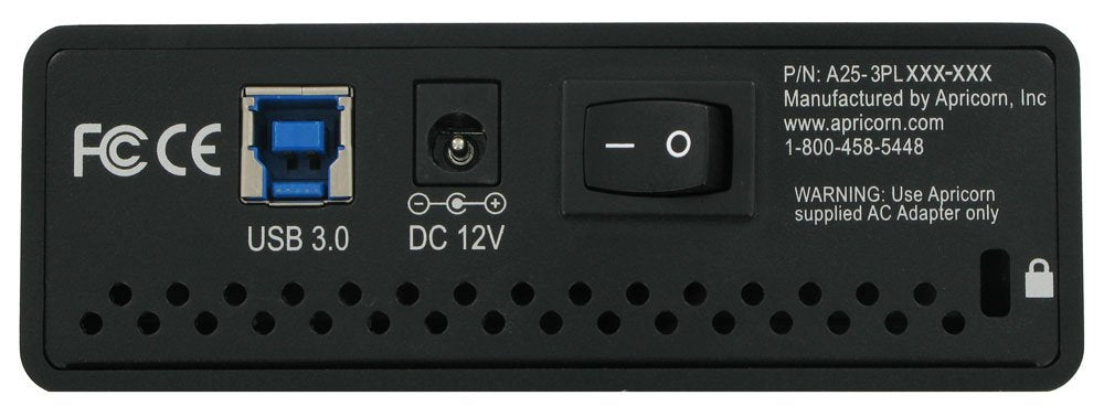 Apricorn Aegis Desktop 6 TB FIPS 140-2 Validated 256-Bit Encrypted Hard Drive (ADT-3PL256F-6000)
