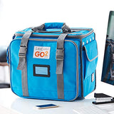 LapCabby Go2 Portable Charging Case Bag for 8 Laptops, Tablets, iPads, Chromebooks (up to 14 inch) GO2/USA