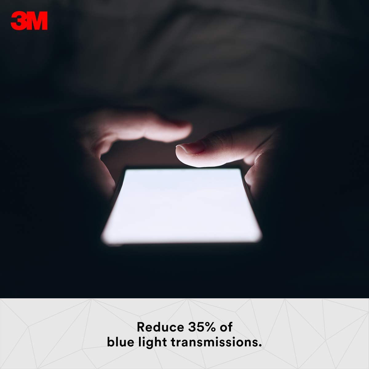 3M iPhone 8 Privacy Screen Protector - Also works with iPhone 6/6s/7 - Black - MPPAP001