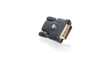 IOGEAR DVI Male to HD Female Adapter GHDFDVIMW6 (Black)