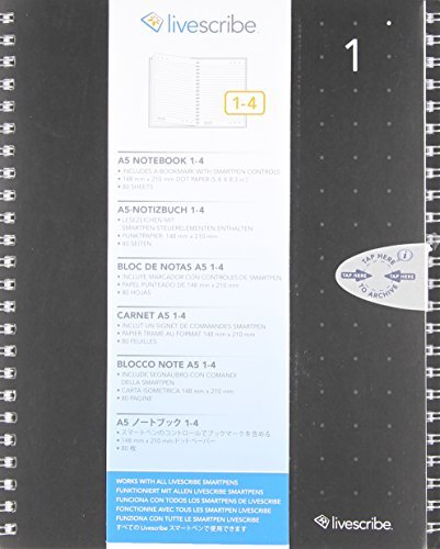 Livescribe A5 Single Subject Notebook