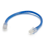 C2G 04085 Cat6 Cable - Non-Booted Unshielded Ethernet Network Patch Cable, Blue (1 Foot, 0.30 Meters)