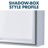 Quartet Whiteboard/Dry Erase Board, Magnetic, 3-Feetx2-Feet, Fusion Nano-Clean, Silver Aluminum Frame (NA3624F)