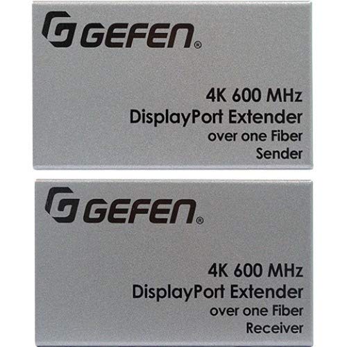 4K 600 MHZ DISPLAYPORT EXTENDER OVER ONE FIBER