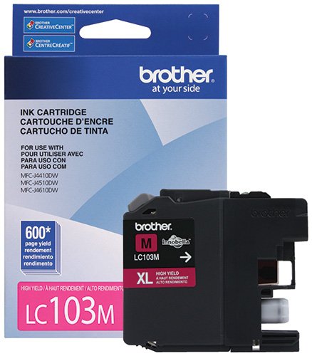 BROTHER LC203MS Innobella High-Yield Ink, Magenta