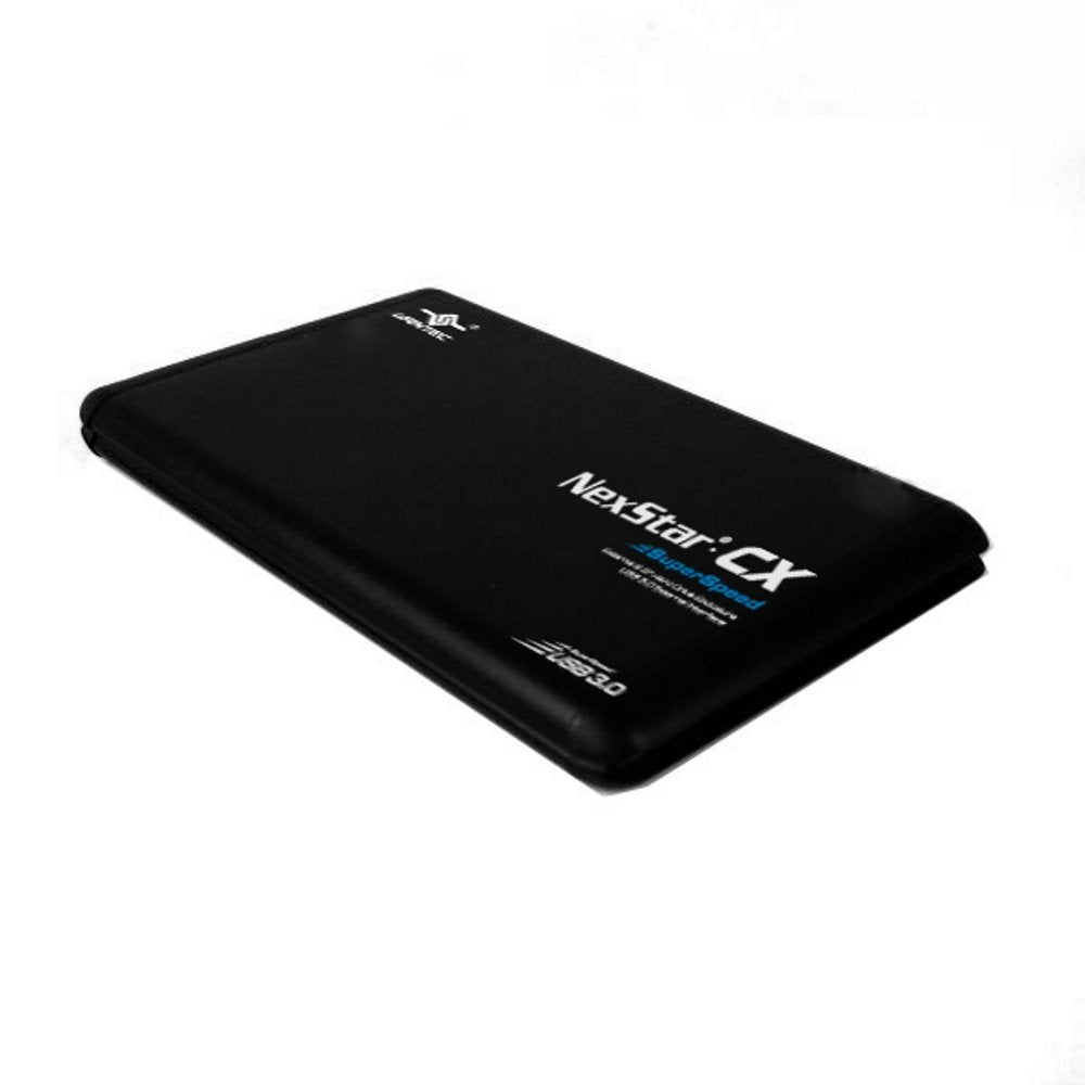 Vantec NexStar CX NST-200S2-BK 2.5-Inch SATA to USB 2.0 External Hard Drive Enclosure (Black)
