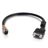 C2G RapidRun 1.5-Feet VGA HD15 Female Flying Lead, Black (60091)