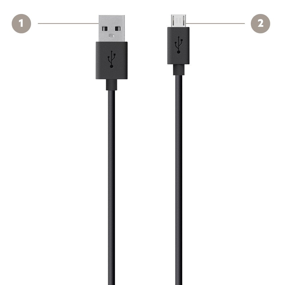 Belkin F2CU012BT04-BLK 4-Feet MIXIT Micro USB Cable (Black)