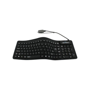 Seal Flex Medical Grade Silicone Flexible Keyboard - 100% Waterproof, Ip-68, Qui