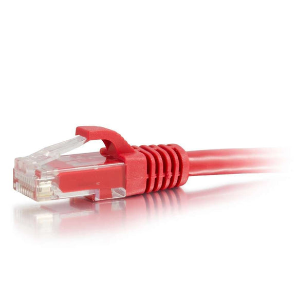 C2G 04000 Cat6 Cable - Snagless Unshielded Ethernet Network Patch Cable, Red (6 Feet, 1.82 Meters)