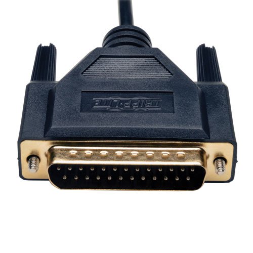 Tripp Lite P456-006 6 Feet Null Modem Gold Cable DB9F/25M