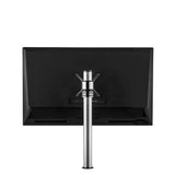 Atdec Single Monitor Desk Mount, Space Saving Design, Supports 17.6 lbs, Full Motion Arm, Vesa, Clamp Or Bolt Through, Silver Aluminum (AF-M-P)