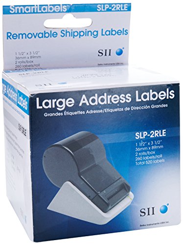 Seiko SLP-2RLE Instruments Large Address Labels, White