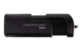 Kingston Digital 64 GB Data Traveler 104 USB 2.0 Flash, Thumb Memory Drive, Black Sliding Cap Design (DT104/64GB)