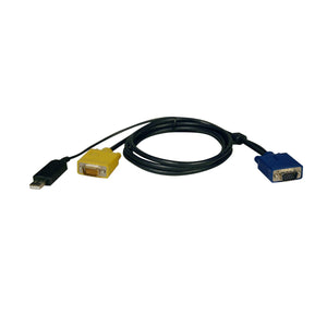 Tripp Lite P776-006 6-Feet KVM USB Cable Kit for B020/B022 Series Switches