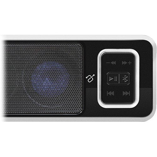 Aluratek ABS02F Portable Bluetooth Wireless Speaker/Speakerphone with Built-in Battery-Bluetooth Speakerphone (Black)