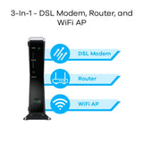 Zyxel ADSL 2+ Wireless N Gateway (P660HN-51)