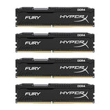 Kingston HyperX Fury Black 4GB 2133MHz DDR4 Non-ECC CL14 DIMM Desktop Memory (HX421C14FB/4)