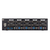StarTech.com 4-Port Dual Monitor Dual-Link DVI KVM Switch - 4K 60Hz - TAA Compliant KVM Switch (SV431DL2DU3A)