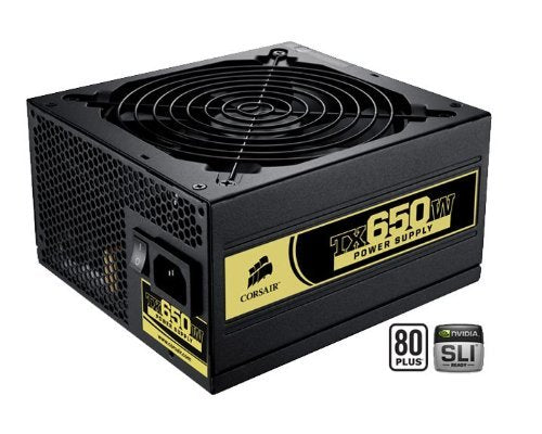 Corsair 80 Plus Certified Power Supply Compatible with Intel Core i7 and Core i5