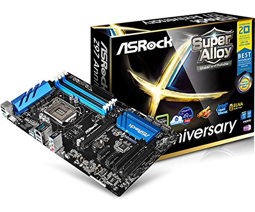 ASRock ATX DDR3 1066 LGA 1150 Motherboard Z97 Anniversary