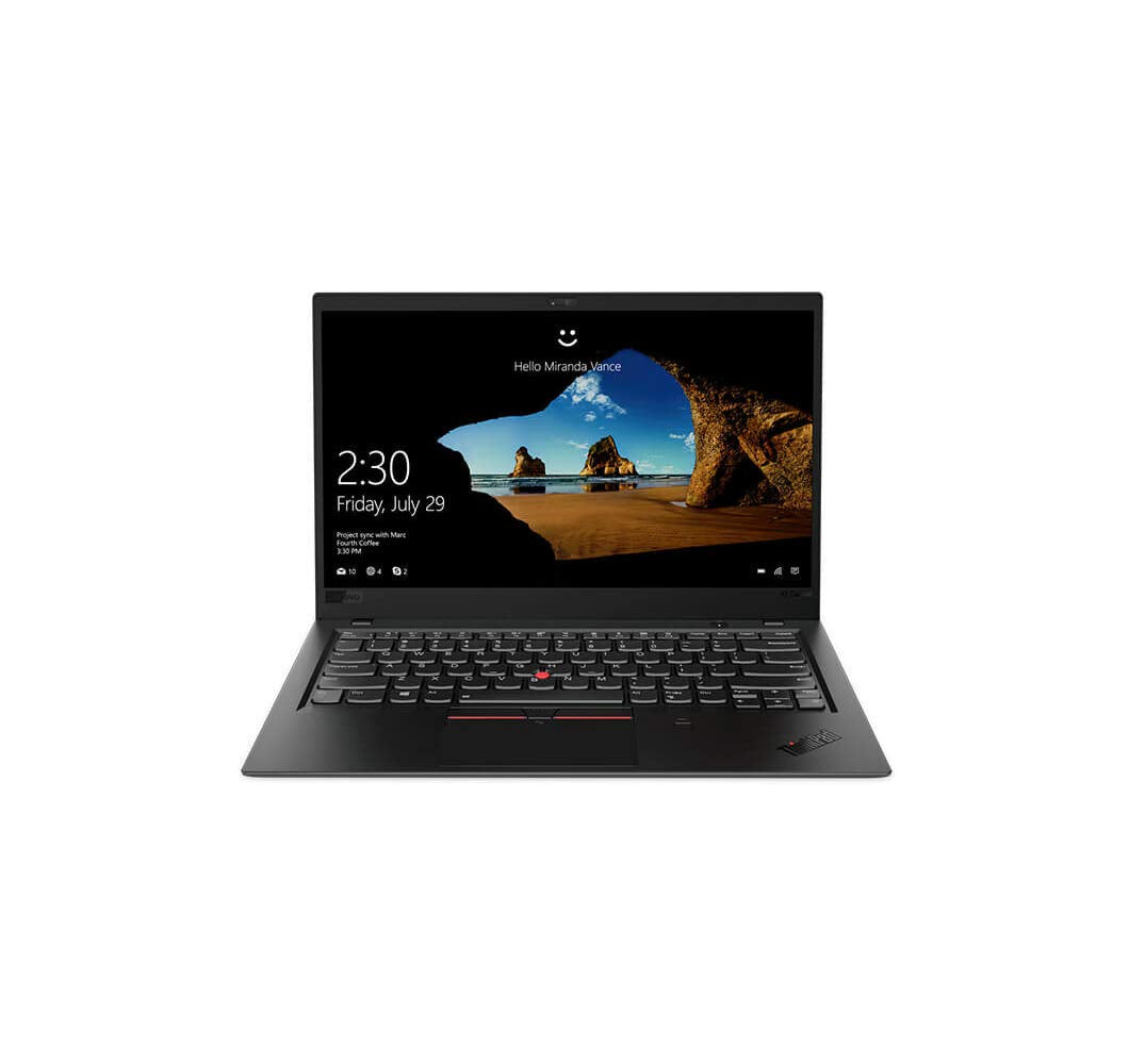 Lenovo ThinkPad X1 Carbon 6th Gen 14" LCD Ultrabook Intel Core i5 (8th Gen) i5-8250U Quad-core 1.6GHz 8GB LPDDR3 256GB SSD Windows 10 Pro 64-bit