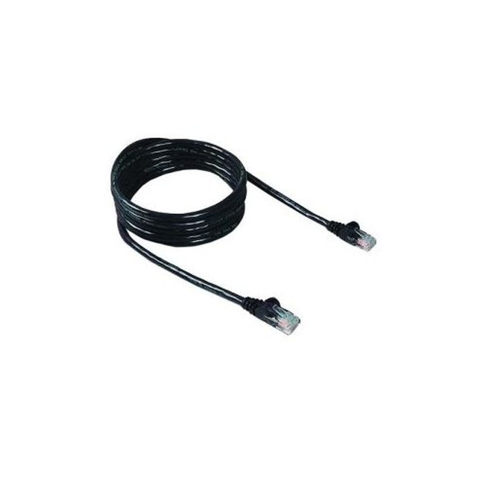 Belkin Snagless CAT6 Patch Cable * RJ45M/RJ45M; 25  Black ( A3L980b25-BLK-S )