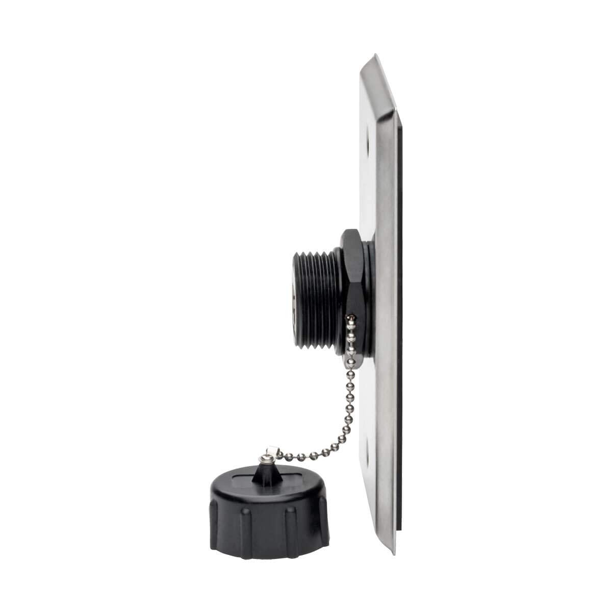 Tripp Lite RJ45 Bulkhead Coupler Cat5/Cat6 F/Shielded Industrial Dust Cap (N206-BC01-IND)