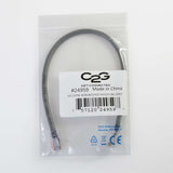 C2G 22010 Cat5e Cable - Non-Booted Unshielded Ethernet Network Patch Cable, Gray (15 Feet, 4.57 Meters)