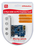 Usrobotics 2-Port USB 3.0 Pci Express Card