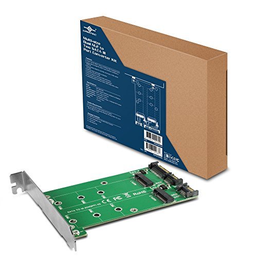 Vantec Multi-Size mSATA to SATA III Converter Kit UGT-MST110