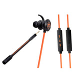 Cougar 3H200P13B.0001 MEGARA Gaming Headset Headphone Earbuds - Dual Microphone in Line Volume Manager - Noise Isolation - for Gaming PC, Laptop, Mac