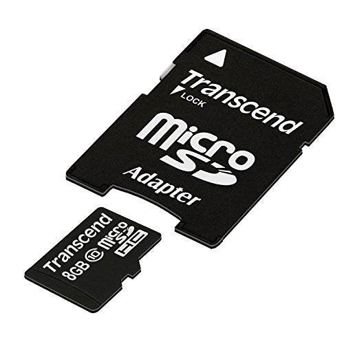 Transcend 8 GB Class 10 microSDHC Flash Memory Card TS8GUSDHC10 (Discontinued by Manufacturer)