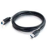 C2G 54173 USB Cable - USB 3.0 A Male to B Male Cable for Printers, Scanners, Brother, Canon, Dell, Epson, HP and more, Black (3.3 Feet, 1 Meter)