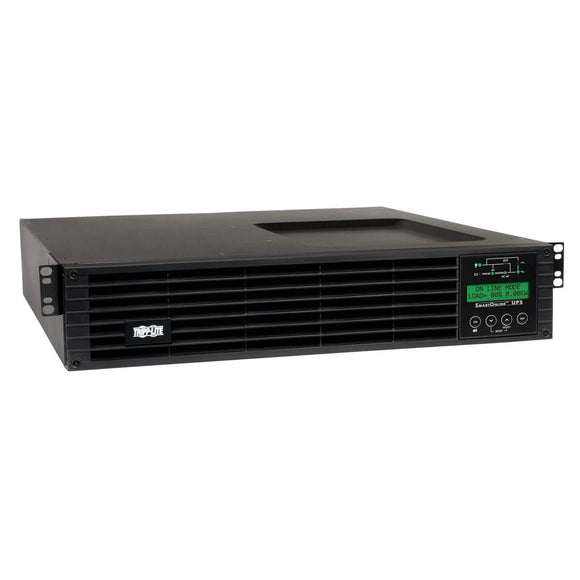 Tripp Lite 1500VA Smart Online UPS, 1.35kW Double-Conversion, 2U LCD USB DB9 (SU1500RTXLCDN)