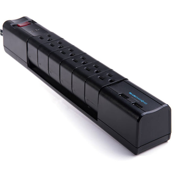 Blue Diamond 36478 USB, Rotating Outlets and USB Charging Surge Protector,