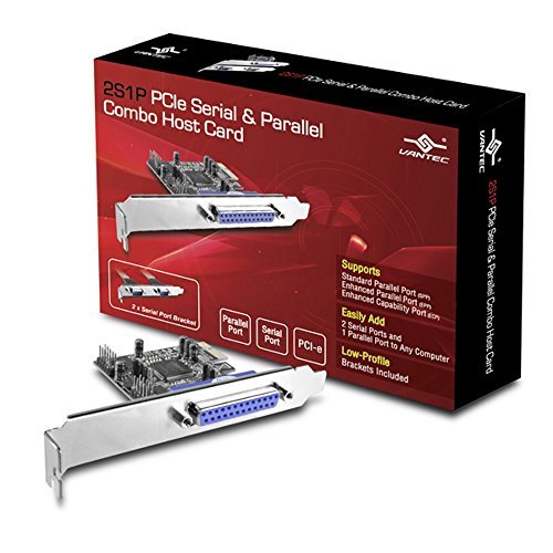 Vantec PCIe 2 Serial & 1 Parallel Host Card (UGT-PCE2S1P)