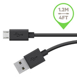 Belkin F2CU012BT04-BLK 4-Feet MIXIT Micro USB Cable (Black)