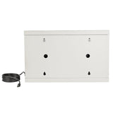 Tripp Lite 16-Port AC Charging Storage Station Cabinet for Chromebook and Laptop, 17-Inch Depth, Wall Mount and Cart Option, White (CSC16ACW)