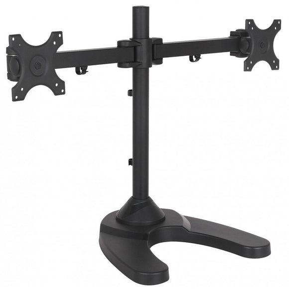 Techly 2 Monitor Desk Stand for 13-24in Screens