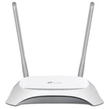 TP-LINK TL-MR3420 Wireless N300 3G/4G Router, 2.4Ghz 300Mbps, Compatible with UMTS/HSPA/EVDO USB Modem, 2x 5dBi antennas