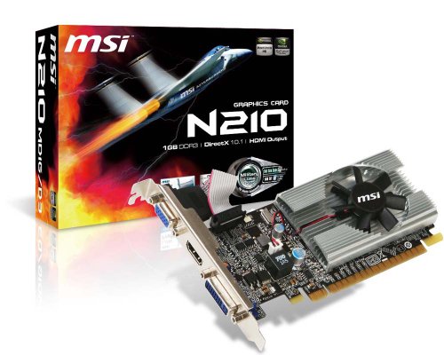 GeForce N210 SFLP 589MH 1GB DVI/HDMI (G2101D3)