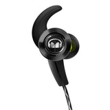 Open Box Monster Isport Victory Bluetooth Wireless in-Ear Headphones (Earbuds), Black,	137085-00