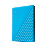 Western Digital 2TB My Passport Portable External Hard Drive, Blue - WDBYVG0020BBL-WESN
