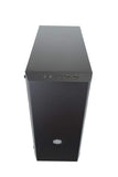 Open Box MasterCase MC500M Mid-Tower ATX Case w/Freeform Modular, Tempered Glass, RGB Panel Plate, Upgrade I/O Panel